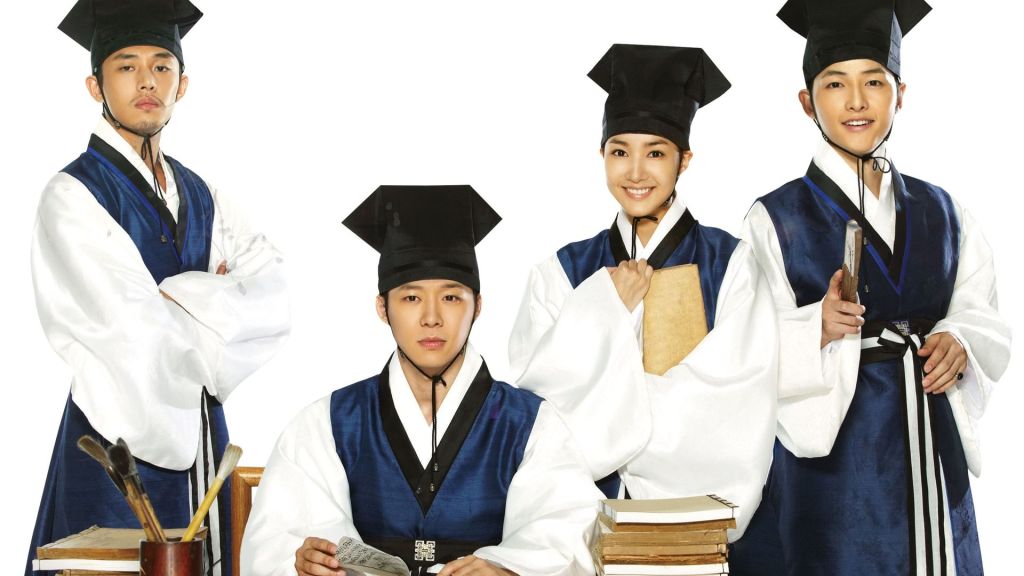 Korean Drama Recommendation: “Sungkyunkwan Scandal” starring Park Min Young, Park Yoo Chun, Song Joong Ki, and Yoo Ah In