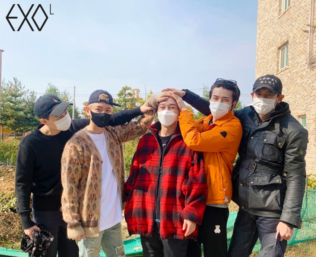 EXO Posted Their Mandator Military Send Off With Chen
