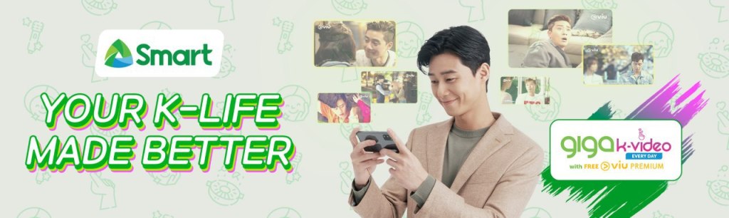 Smart Partners With Viu To Launch GIGA K-Video With Park Seo Jun As Endorser