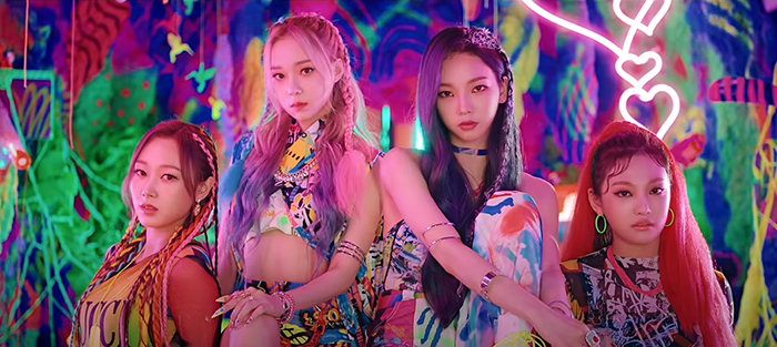 Aespa Releases Music Video For Debut Song “Black Mamba”
