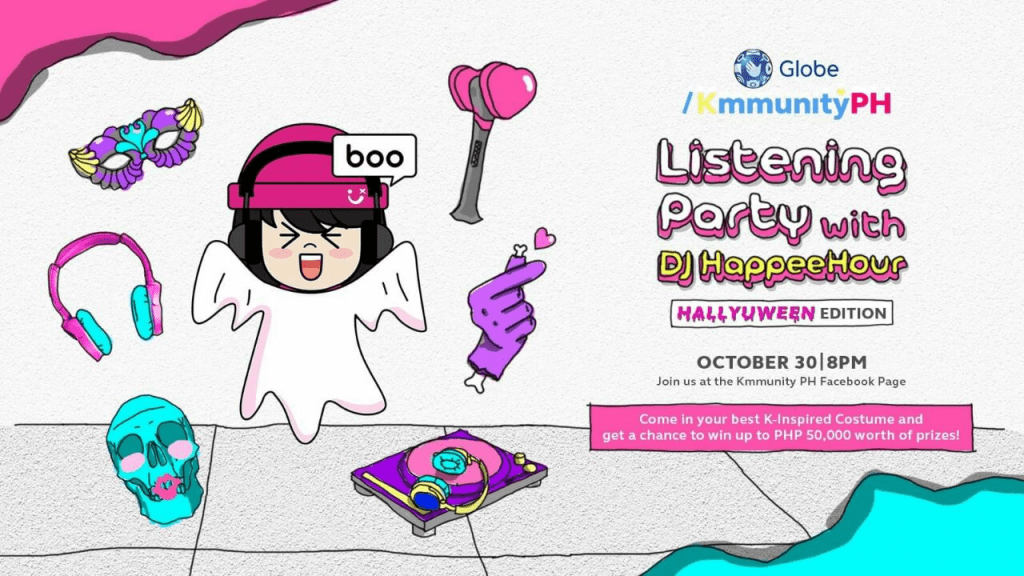 Celebrate Hallyuween With #DJHappeeHour on October 30, 8PM