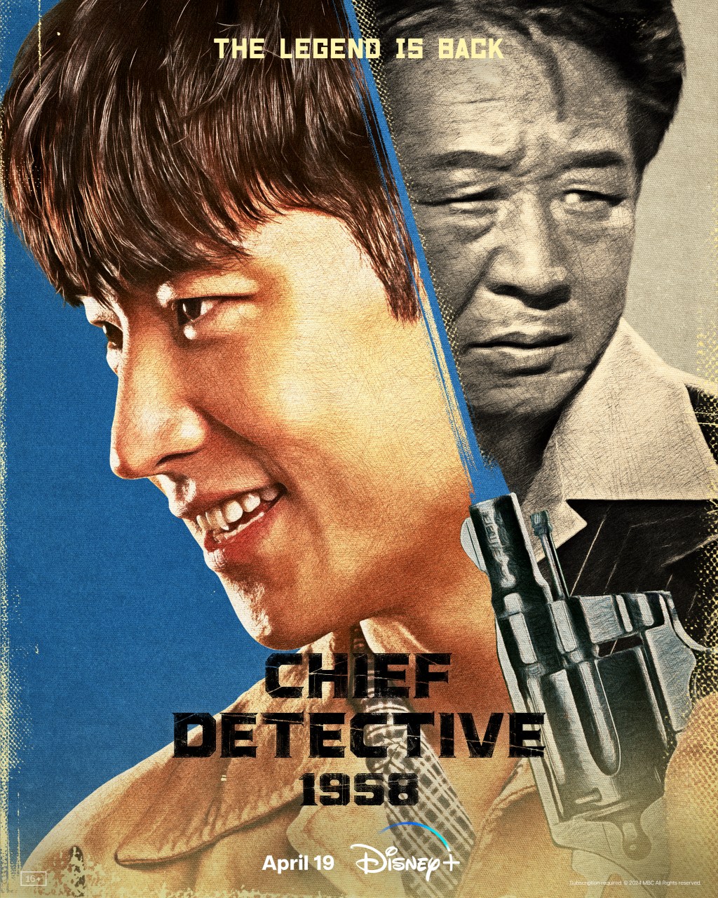 A Legend Returns – Retro Korean Crime Drama “Chief Detective 1958” Coming April 19 to&nbsp;Disney+