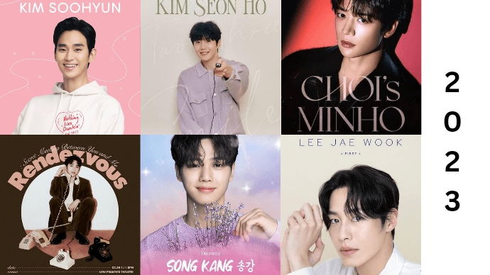 LIST: Korean Actors Coming To Manila This 2023 (Seat Plan, Ticket Prices and Where To Buy, and Video&nbsp;Greetings)