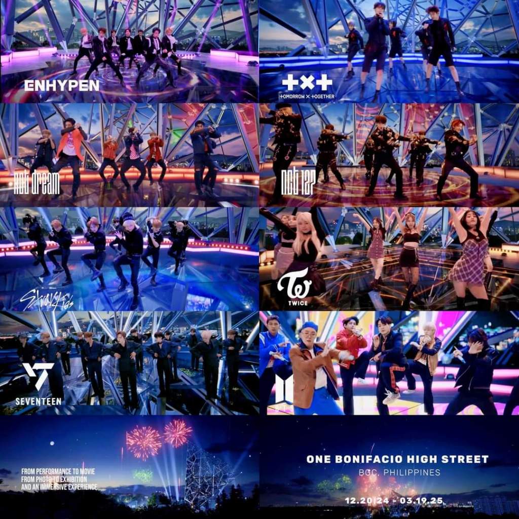K-POP Immersive Exhibit (featuring ENHYPEN, TXT, NCT DREAM, NCT 127, STRAY KIDS, TWICE, SEVENTEEN, and BTS) is Coming to&nbsp;BGC