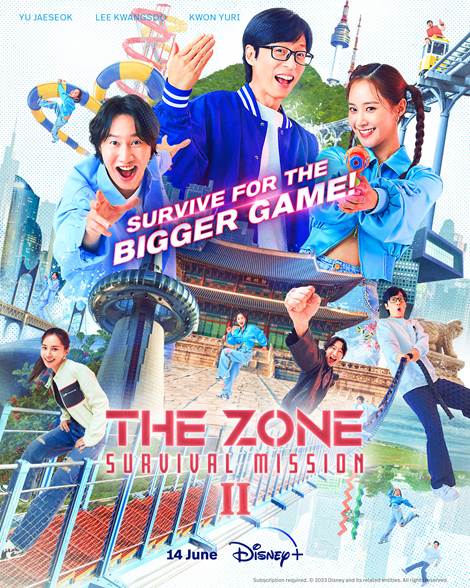 Korean Variety Show “The Zone: Survival Mission” Returns June 14 Exclusively On&nbsp;Disney+