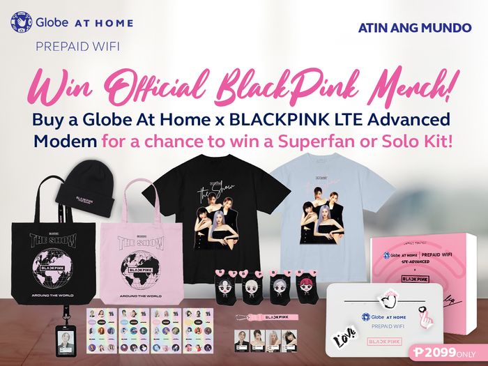 Fuel Your Fandom With Limited Edition BLACKPINK Merchandise Up For Grabs From Globe At Home