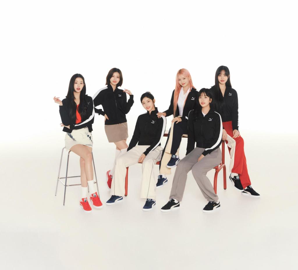 PUMA Selects K-Pop Girl Group “IVE“ As APAC Ambassador