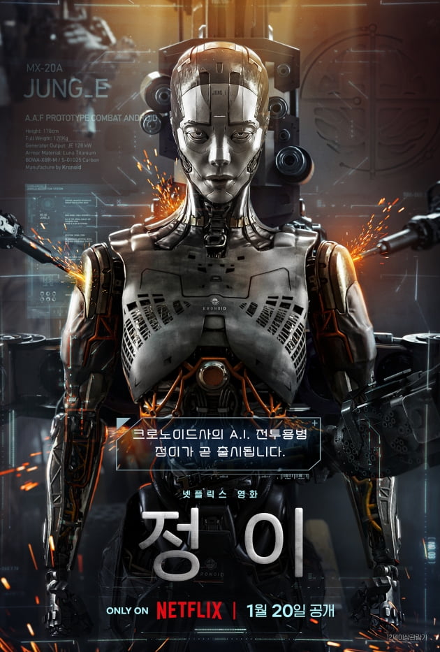 WATCH: Upcoming Netflix Dystopian Sci-film Thriller Film “Jung_E” Releases Official&nbsp;Trailer