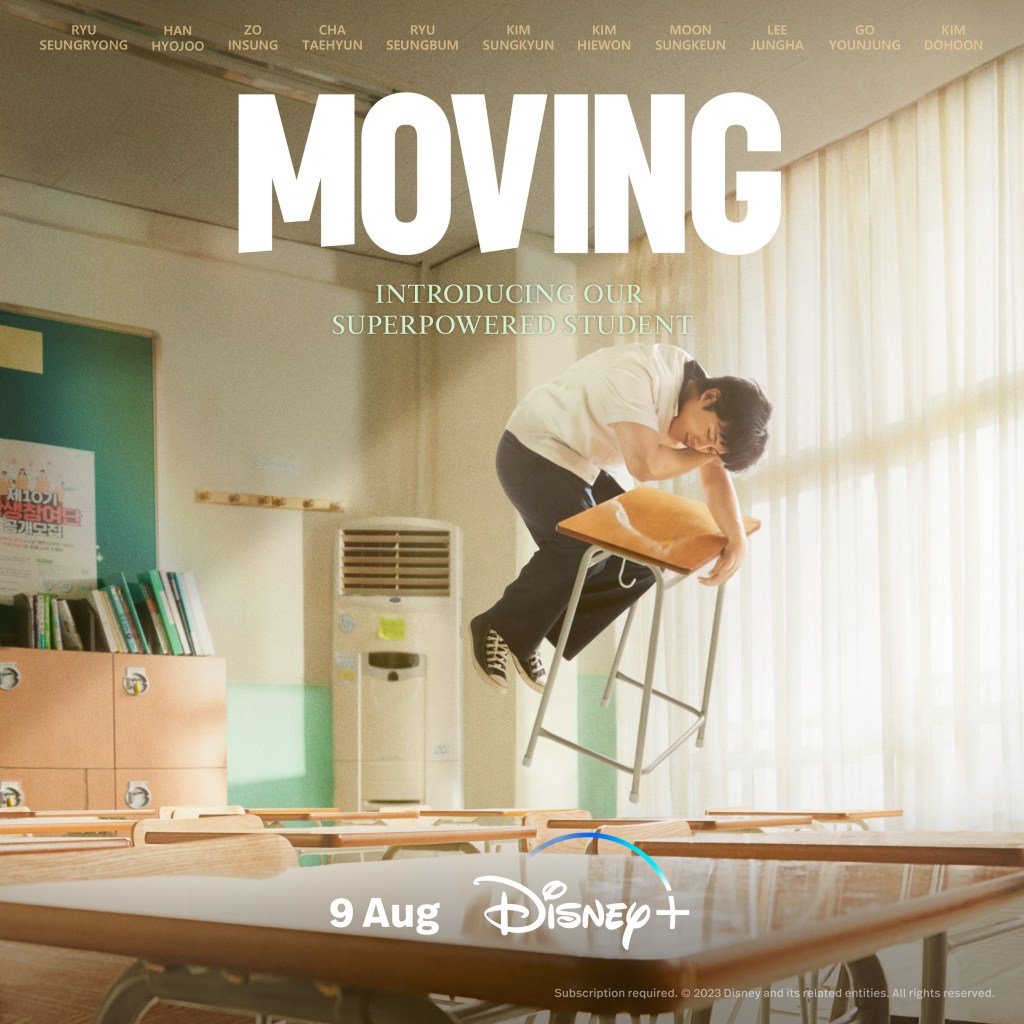 Super-powered Korean Drama “Moving”Soars Onto Screens August 9 Exclusively On Disney+