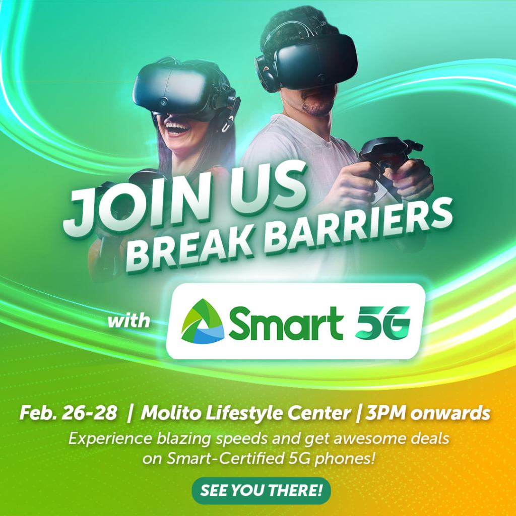 Break Barriers At The Smart 5G Experiential Zone in Molito, Alabang
