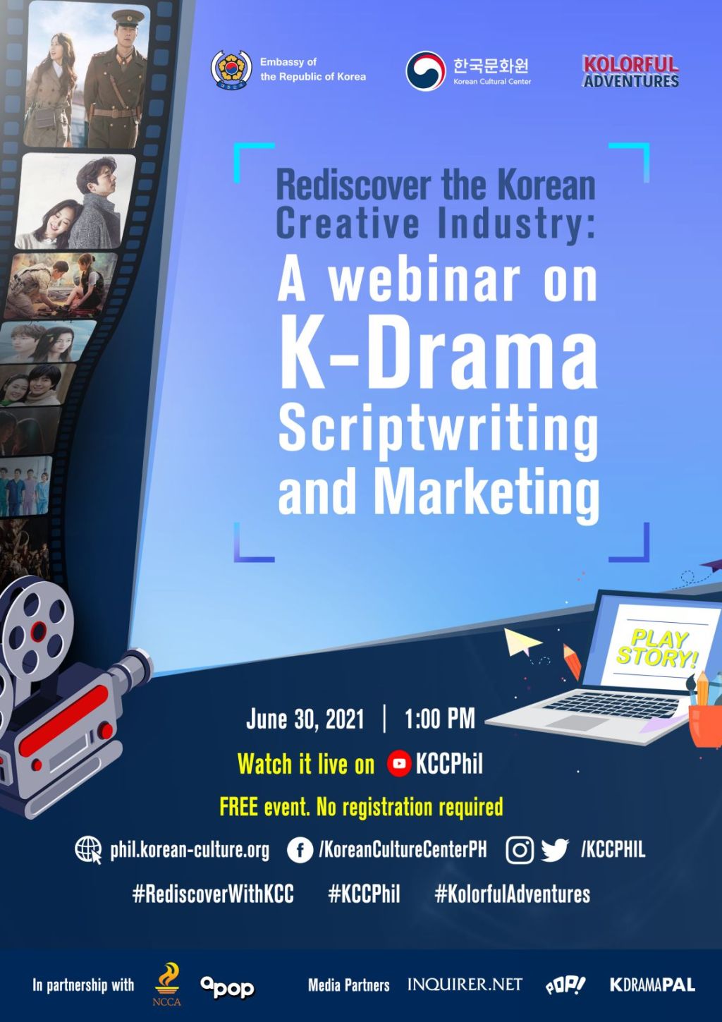2021 K-Drama Webinar Aims To Promote K-Drama Scriptwriting And Marketing Techniques