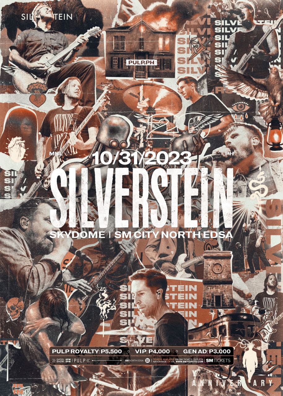 Halloween 2023 Will Be One For The Books As Emo Superstars Silverstein Will Party And Play In&nbsp;Manila!