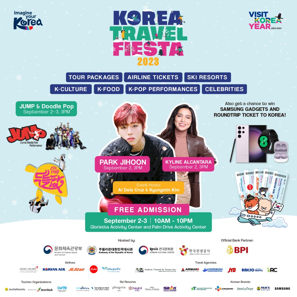 Korea Tourism Organization Manila Office celebrates travel, K-culture in Korea Travel Fiesta 2023 and Korea MICE Roadshow&nbsp;2023