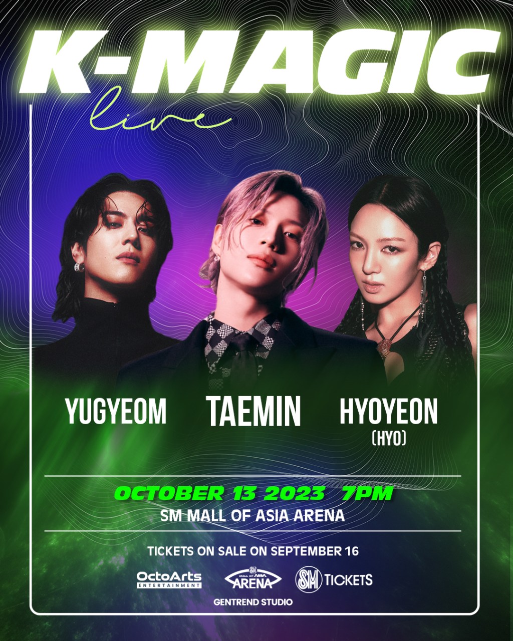 Three Powerhouse K-Pop Stars To Perform At ‘K-MAGIC LIVE!’ Concert This&nbsp;October!