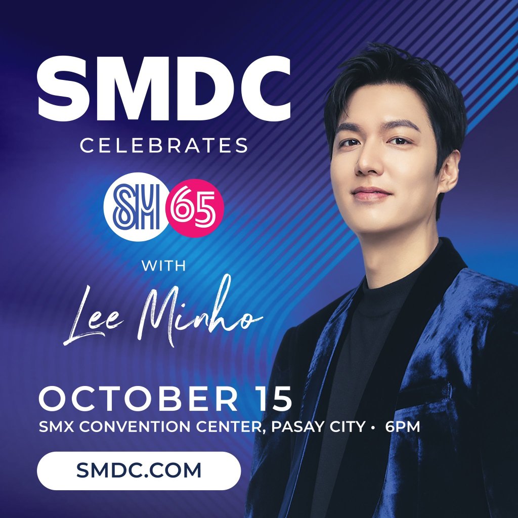 Lee Min Ho Will Be Back In Manila On October 15 For&nbsp;SMDC