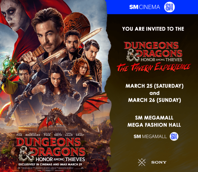 Don’t Miss The “Dungeons & Dragons” The Tavern Experience At Sm Megamall On March 25 &&nbsp;26