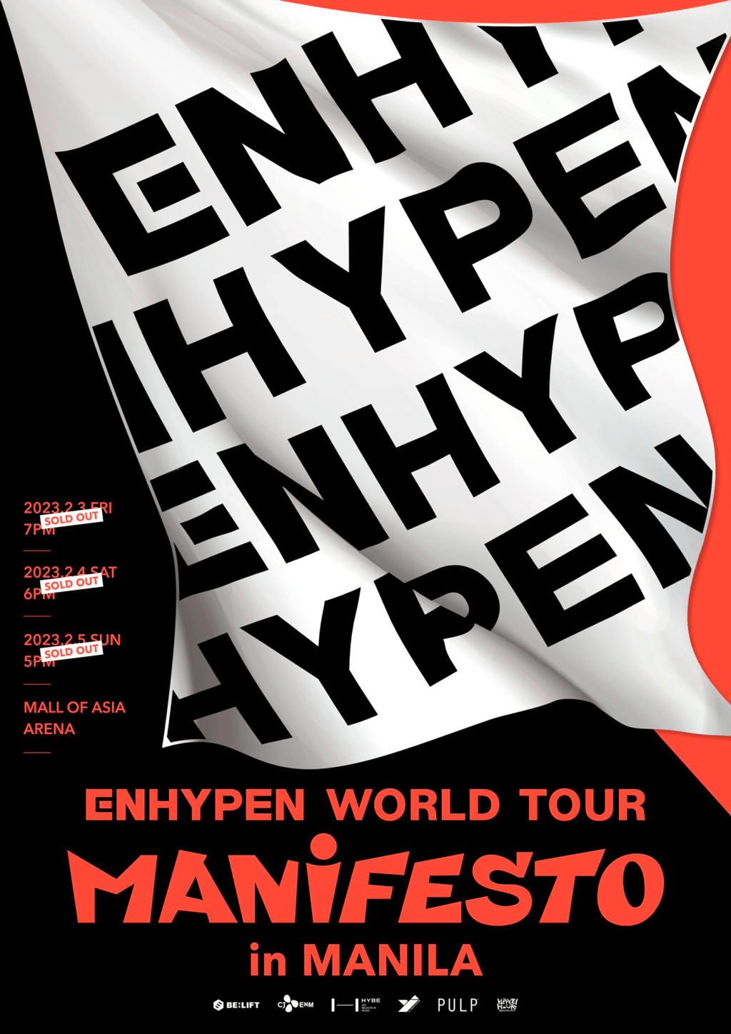 ENHYPEN WORLD TOUR ‘MANIFESTO’ in MANILA shows are OFFICIALLY SOLD&nbsp;OUT!