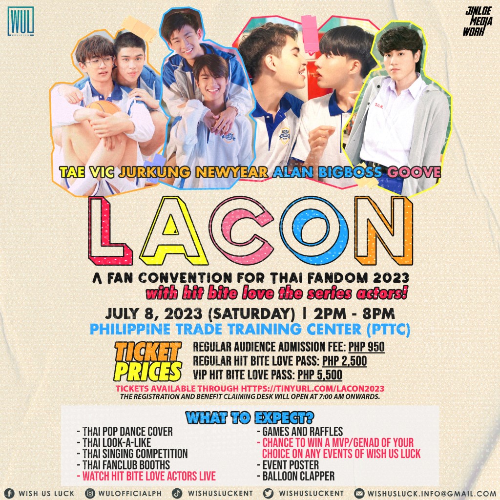 Celebrate Thai Fandom At LACON 2023 This July