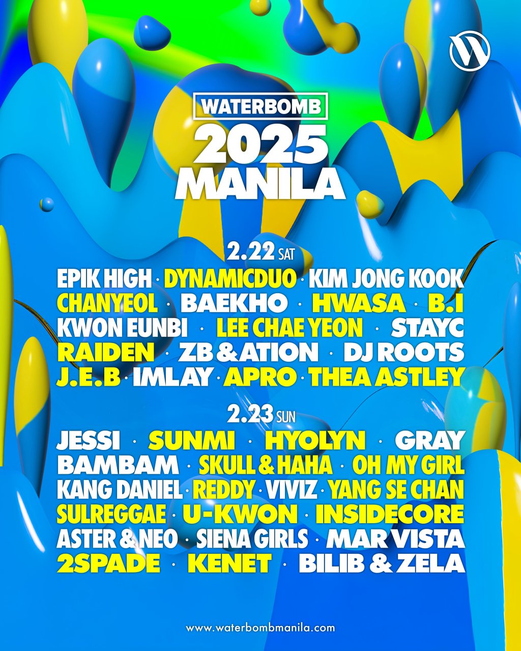 Get Ready to Make Waves! Waterbomb Manila 2025 Music & Water Festival Lands This February!  